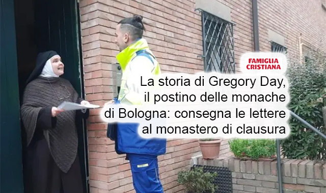 Famiglia Cristiana sui colli bolognesi con il postino delle monache: “Per noi pacchi, riviste e le lettere dei detenuti”