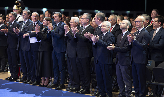 Il Presidente Sergio Mattarella in occasione del 150° anniversario del risparmio postale