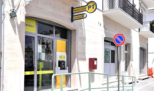 L’ufficio postale di Mattinata di nuovo operativo nella versione Polis 