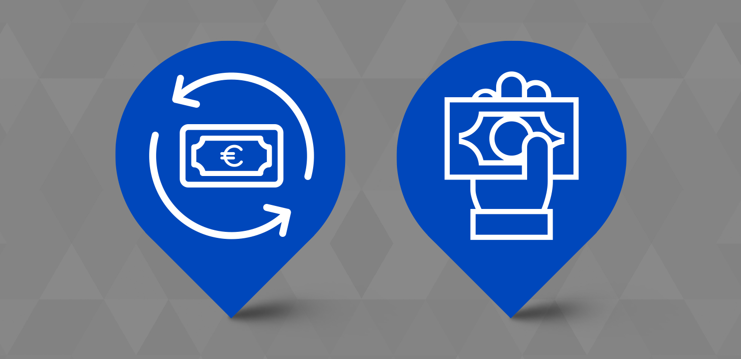 Immagine stilizzata bancomat