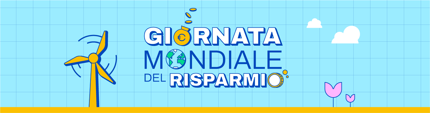 pala eolica su sfondo quadrettato celeste