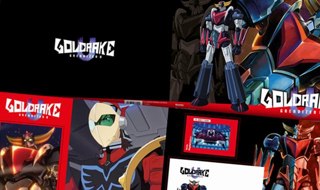 Lucania is Comics: Poste in prima fila con il folder di Goldrake