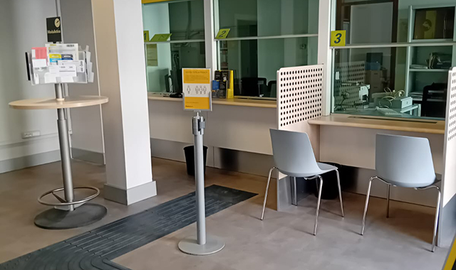Poste porta i servizi della PA nel piccolo comune di Polesella, in provincia di Rovigo