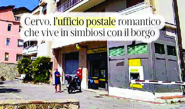Liguria, Ufficio Postale di Cervo: “Qui tanti turisti per le cartoline”