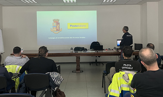 Poste, prosegue anche a Verona l’iniziativa Guida Sicura