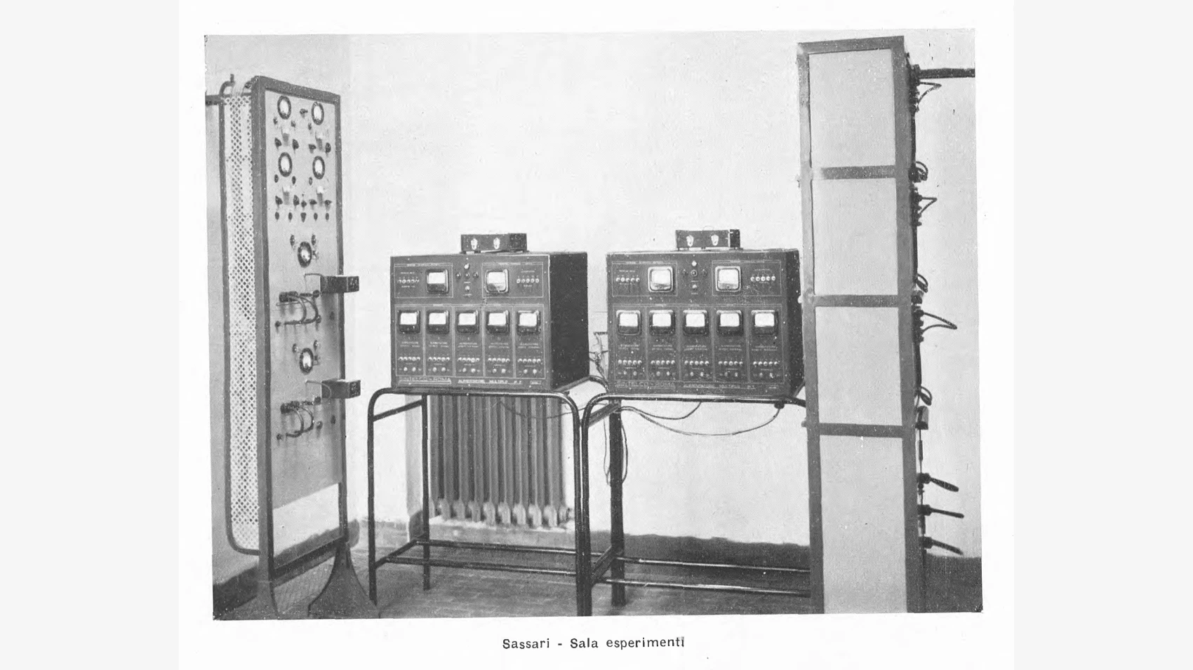 Sala esperimenti relazione di bilancio di Sassari