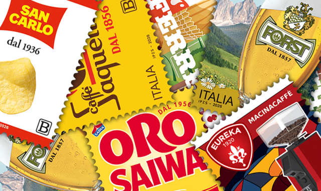 Le eccellenze del made in Italy: dal caffè alla birra, i francobolli per sei marchi iconici 