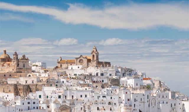 Una veduta di Ostuni