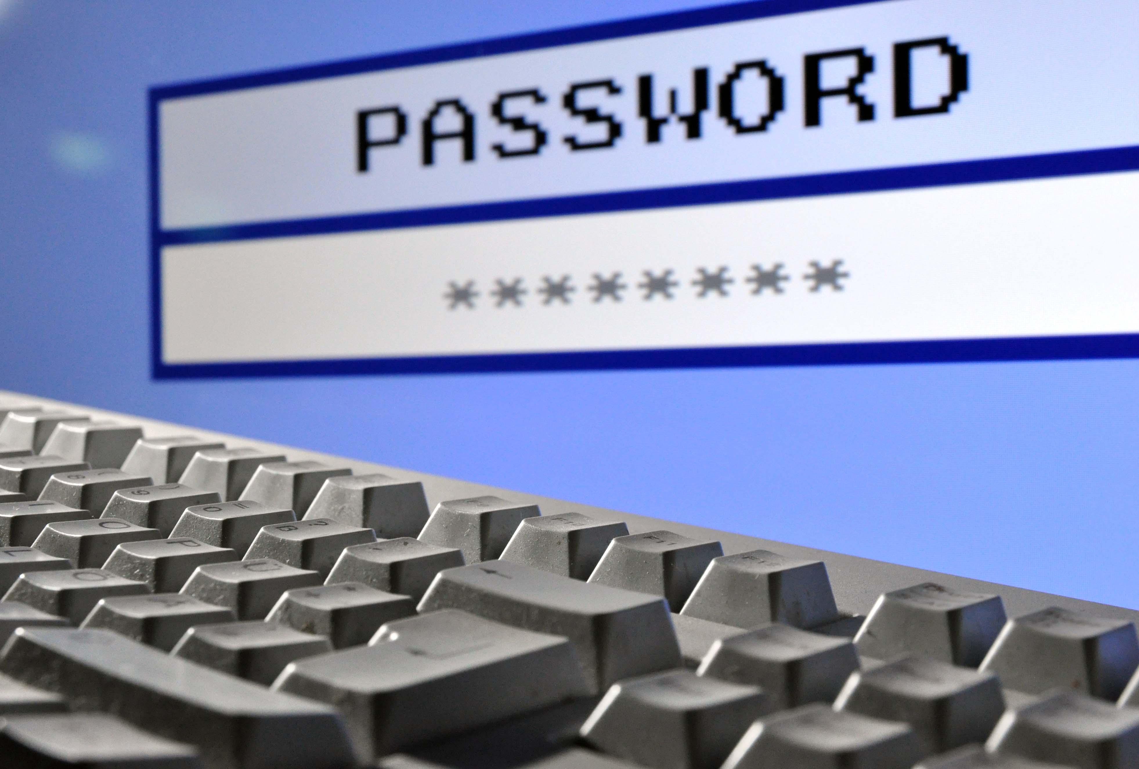 foto IPP/picture alliance foto password sicurezza informatica crimine informatico cyber crime hacker WARNING AVAILABLE ONLY FOR ITALIAN MARKET