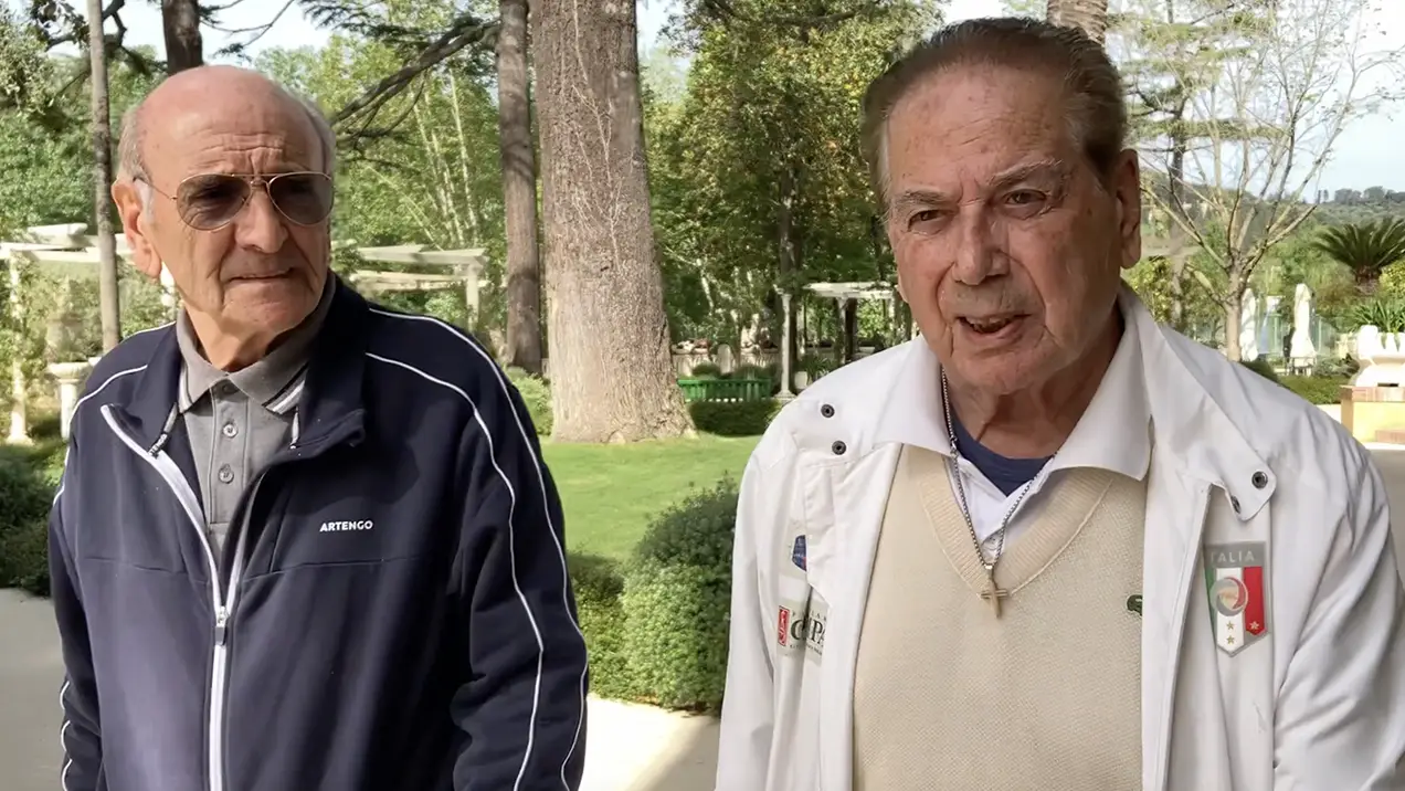 Sergio Poni e Luigi Porsio alla Casina Poste