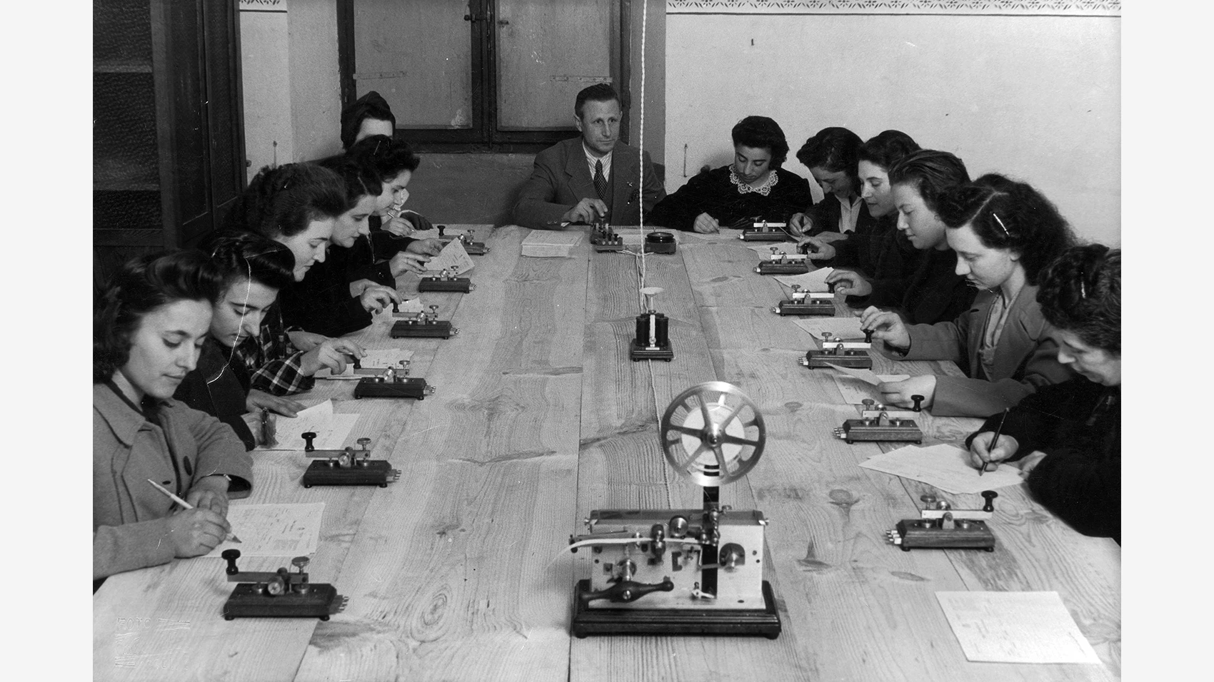 Esercitazioni con il telegrafo