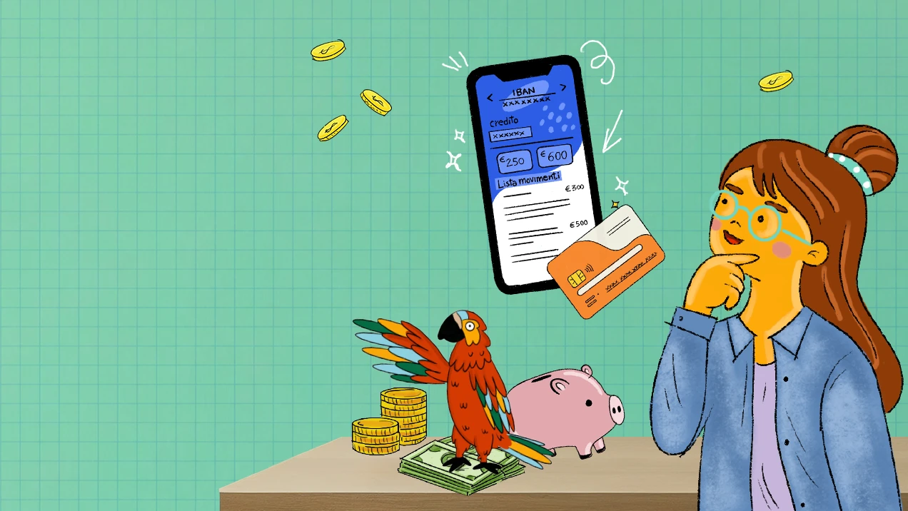 Carta, conto e app