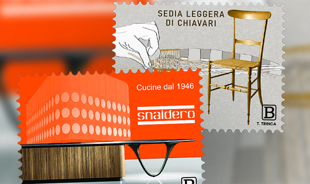 Poste: ecco i francobolli dedicati alle eccellenze del design made in Italy