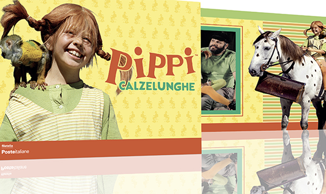 Poste Italiane celebra Pippi Calzelunghe con un’esclusiva cartella filatelica