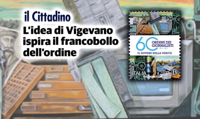 Filatelia: ecco come è nato il francobollo dedicato ai 60 anni dell’Ordine dei Giornalisti
