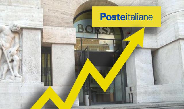 Nuovo record per il titolo di Poste, chiude a 25,35 euro