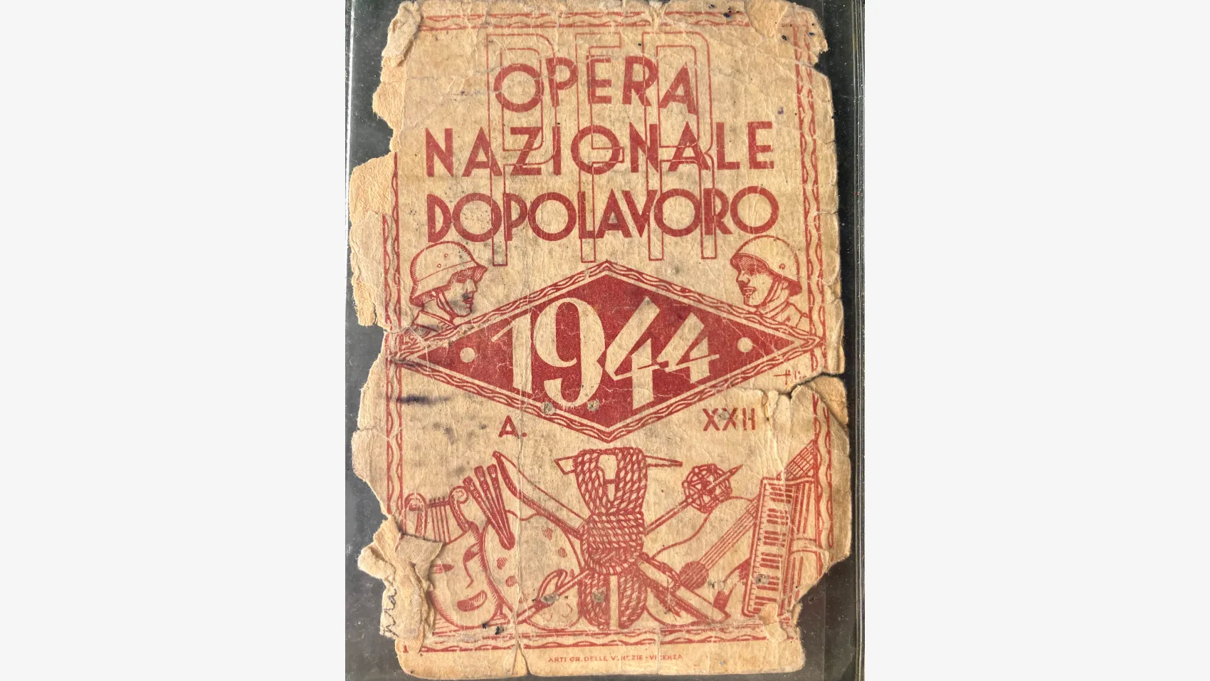Tessera opera nazionale dopolavoro