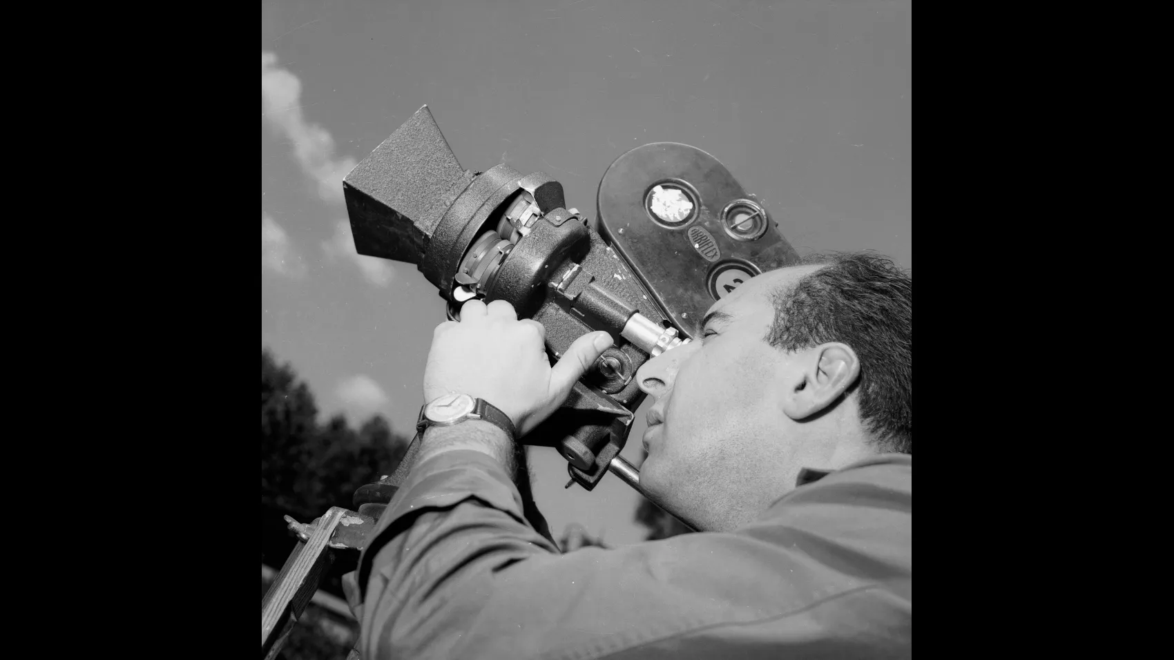 Operatore con cinepresa