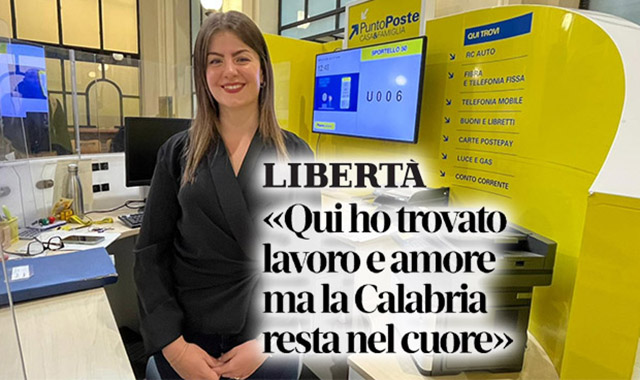 Dalla Calabria a Piacenza, ecco Anna: “Qui con Poste ho trovato il lavoro e… l’amore”
