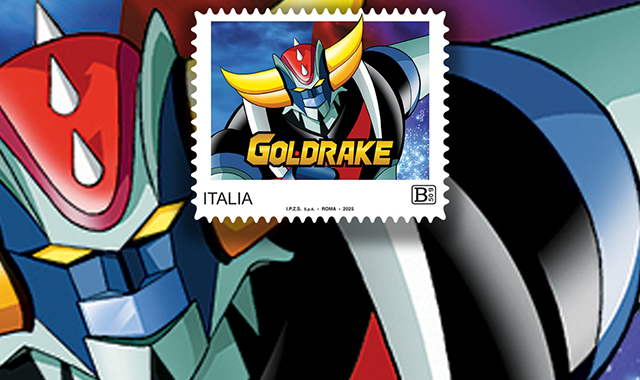 50 anni di Goldrake, un francobollo celebrativo