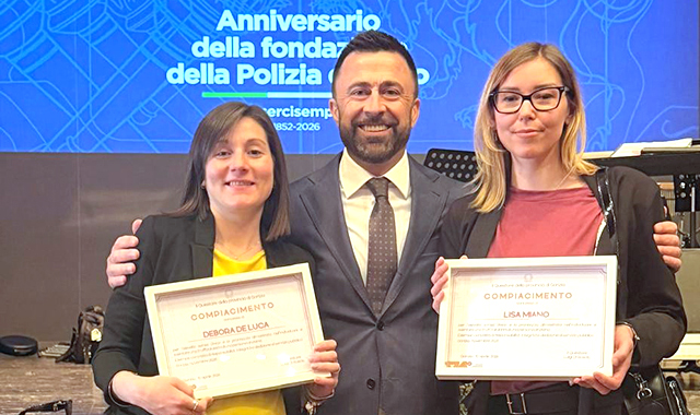 Gorizia: sventano truffa ai danni di un cliente, due dipendenti di Poste premiate dalla Polizia