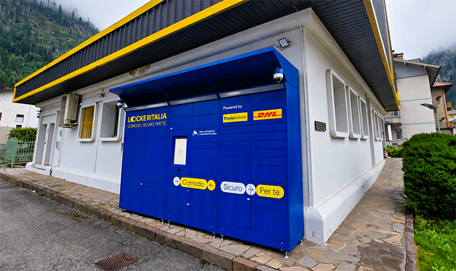 Poste Italiane: in Trentino nuovi locker per la consegna e il ritiro dei pacchi