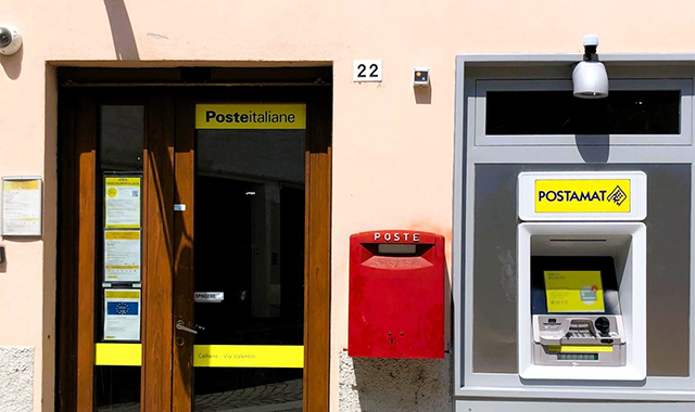 Si amplia la rete dei Postamat: sono 123 gli sportelli in provincia di Trento