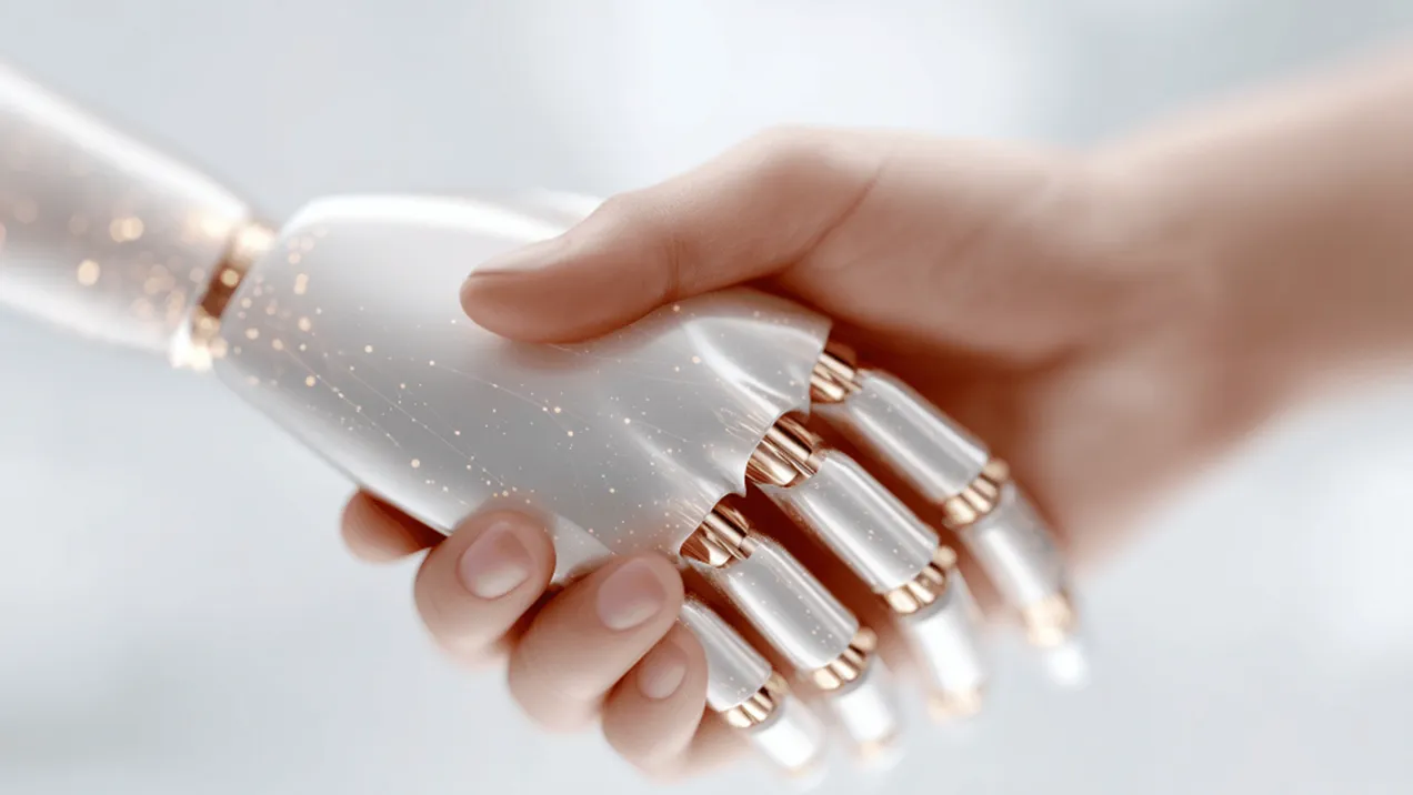Robot che ti dà una mano