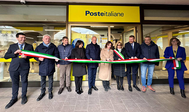 Cuneo: inaugurato l’ufficio postale Polis di Caraglio