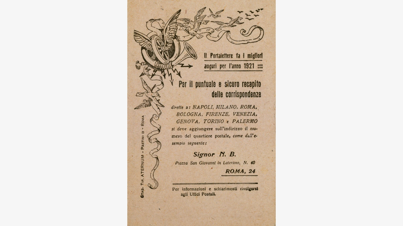 Cartolina di auguri