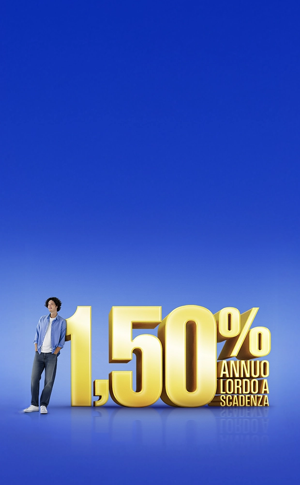 Deposito Supersmart Open 1,50% annuo lordo a scadenza