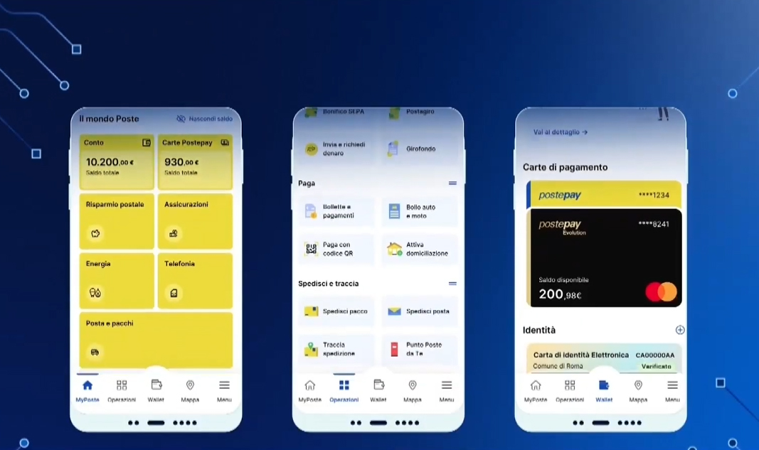 I record dell’app di Poste Italiane: oltre 4 milioni di utenti al giorno