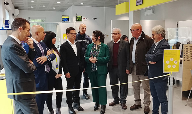 Inaugurato il nuovo ufficio postale di Olevano Romano: per i cittadini i servizi di Polis
