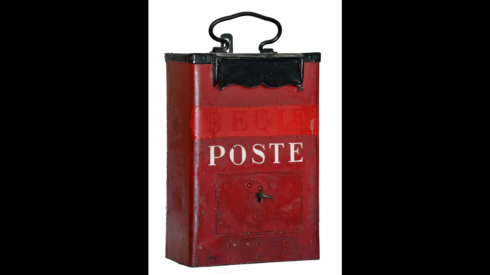 Cassetta mobile durante il periodo delle Regie Poste