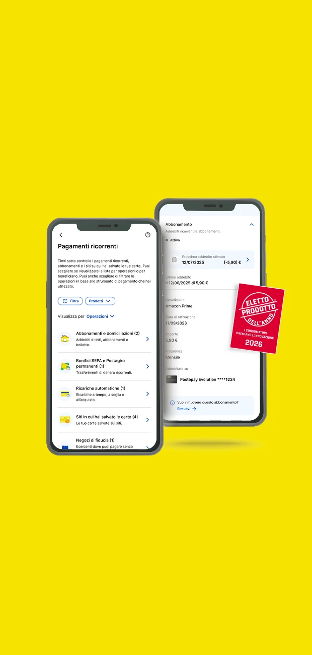 schermo cellulare su sfondo giallo