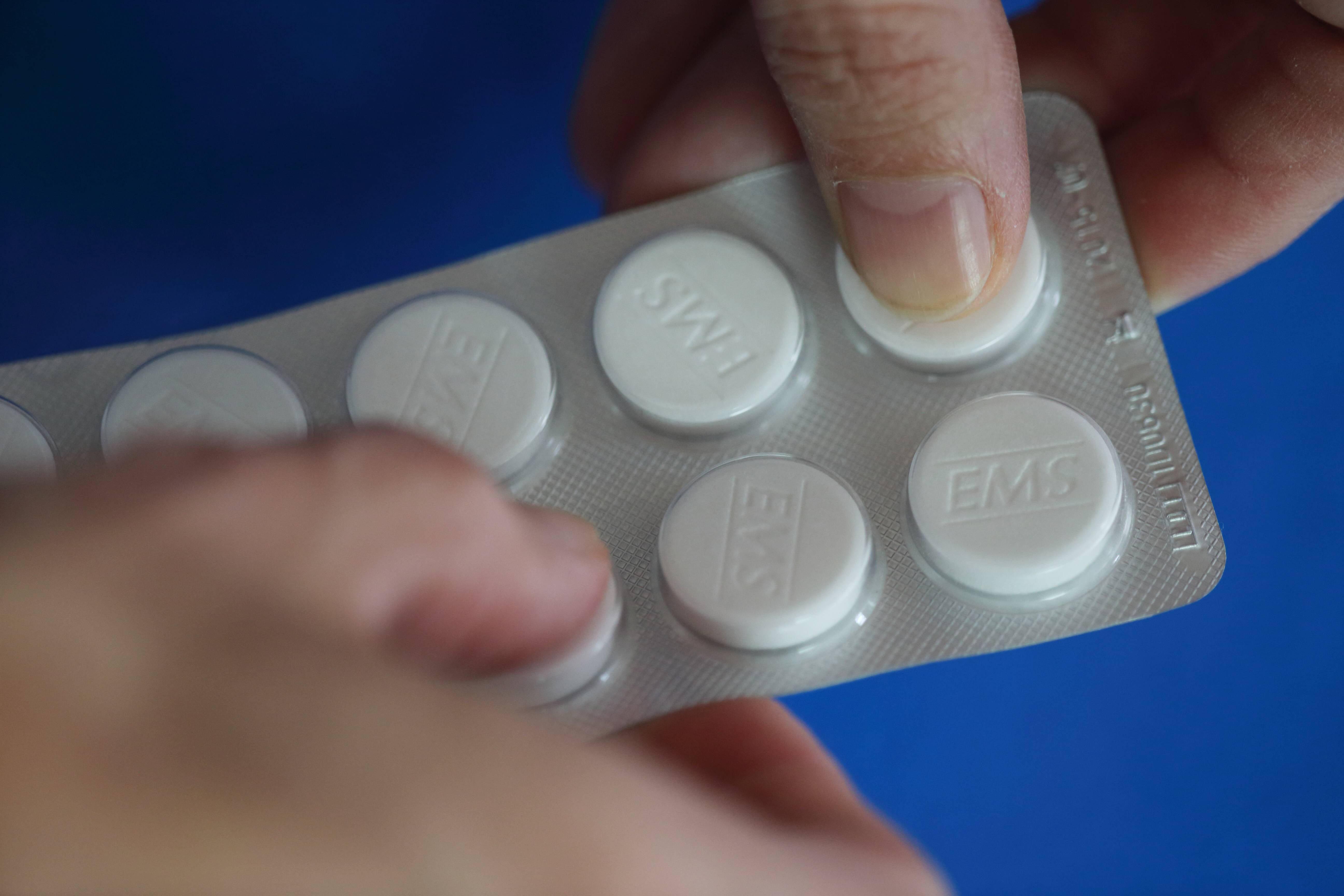 Foto IPP/imago/Gerhard Leber nella foto blister Tipo di confezione per capsule o compresse, consistente in un involucro trasparente incollato su un foglietto di alluminio.   - WARNING AVAILABLE ONLY FOR ITALIAN MARKET - Italy Photo Press -