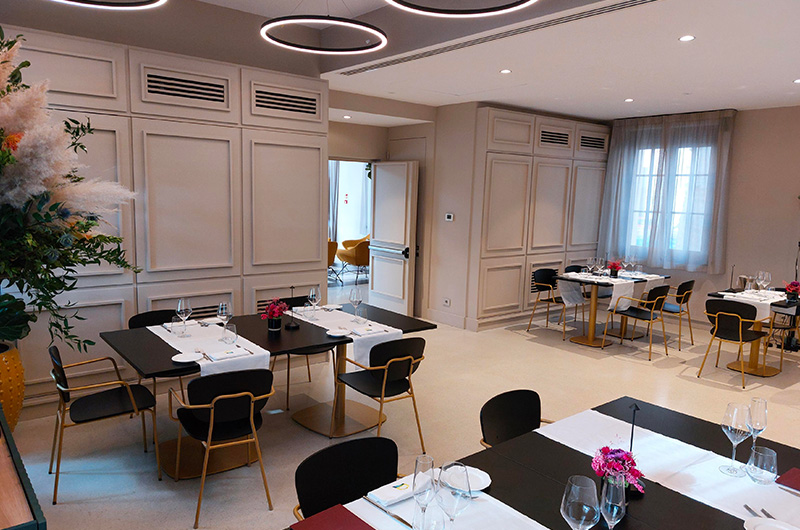 Casina ristorante sala