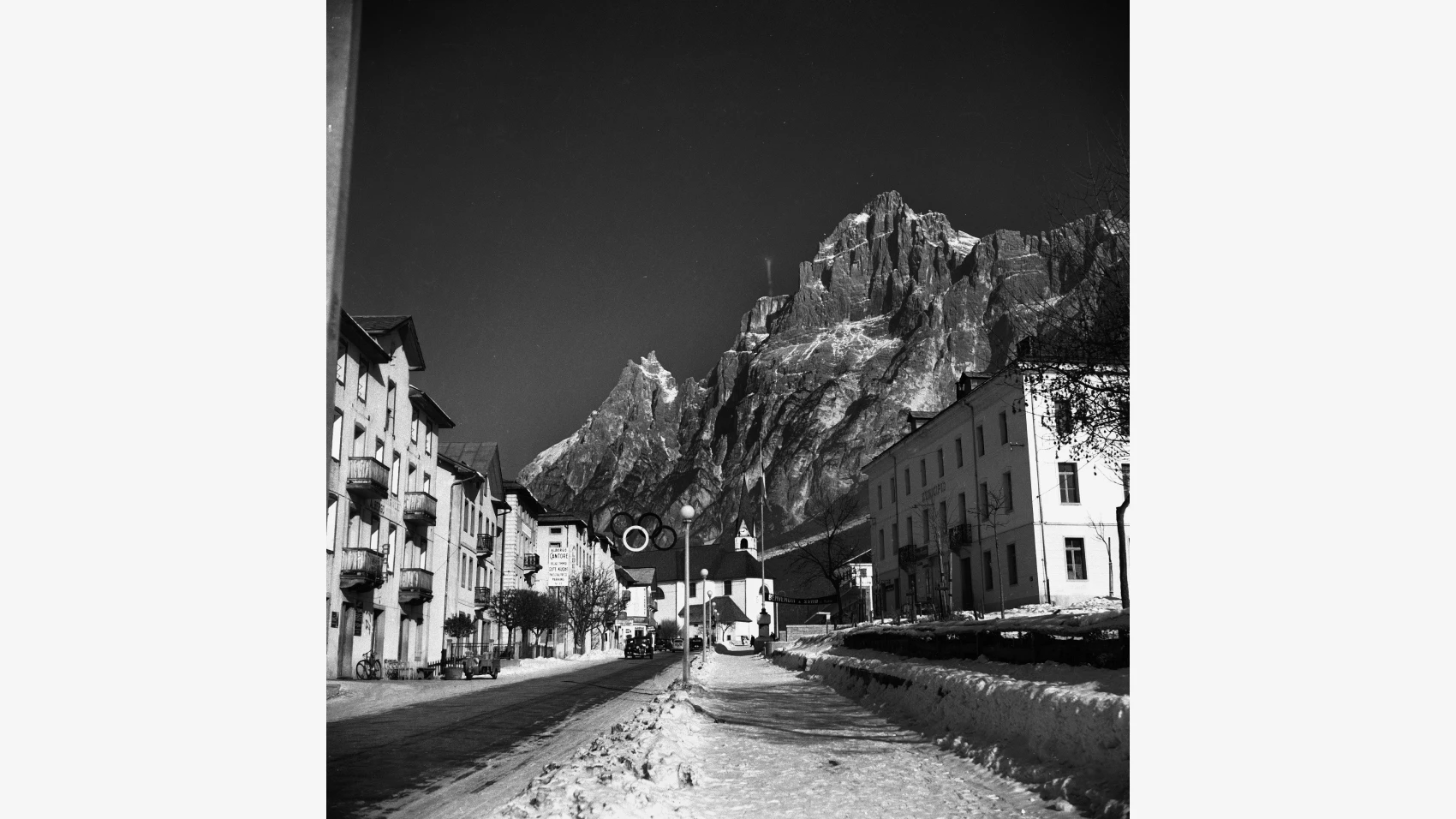 Foto panoramica di Cortina