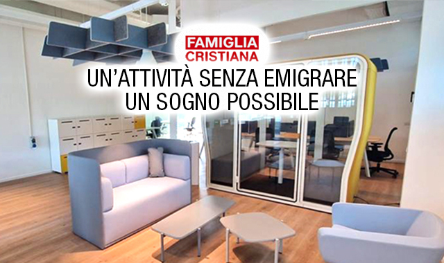 Spazi per l’Italia: Famiglia Cristiana elogia il coworking di Poste contro lo spopolamento