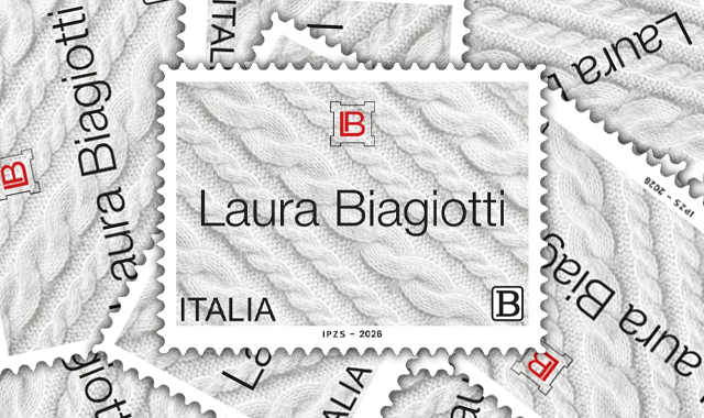 Un francobollo per la maison Laura Biagiotti, la presidente: “Un simbolo che unisce passato e futuro”