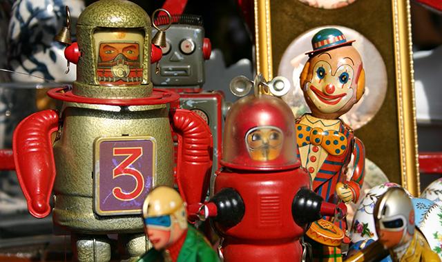 Poste a Piacenza Expo Pantheon e la fiera del giocattolo vintage