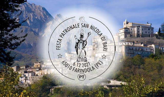 Pescara: annullo e cartolina per il Comune di Farindola