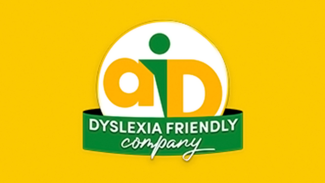 Logo Dislexia Fiendly company