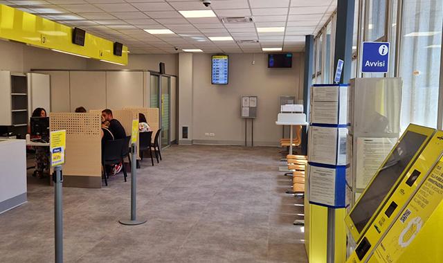 L’ufficio postale di Mazzarino di nuovo operativo nella versione Polis