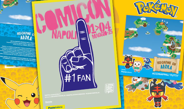 Napoli, la Filatelia di Poste tra i protagonisti del Comicon
