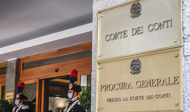 L'ingresso della Corte dei Conti