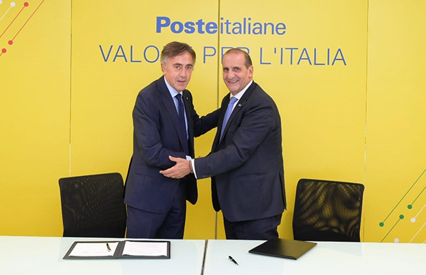 Poste Italiane e Leonardo: intesa su tecnologie per servizi logistici