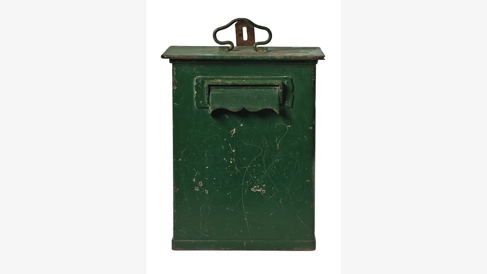 Cassetta mobile verde