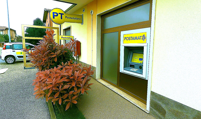 Sono 129 gli ATM Postamat in provincia di Verona 