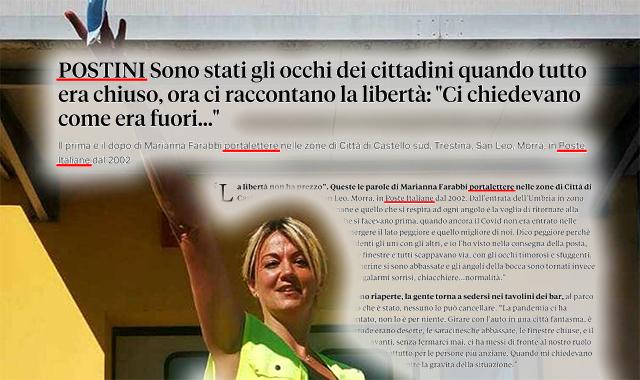 I portalettere di Perugia: “Durante la pandemia siamo stati gli occhi delle persone”